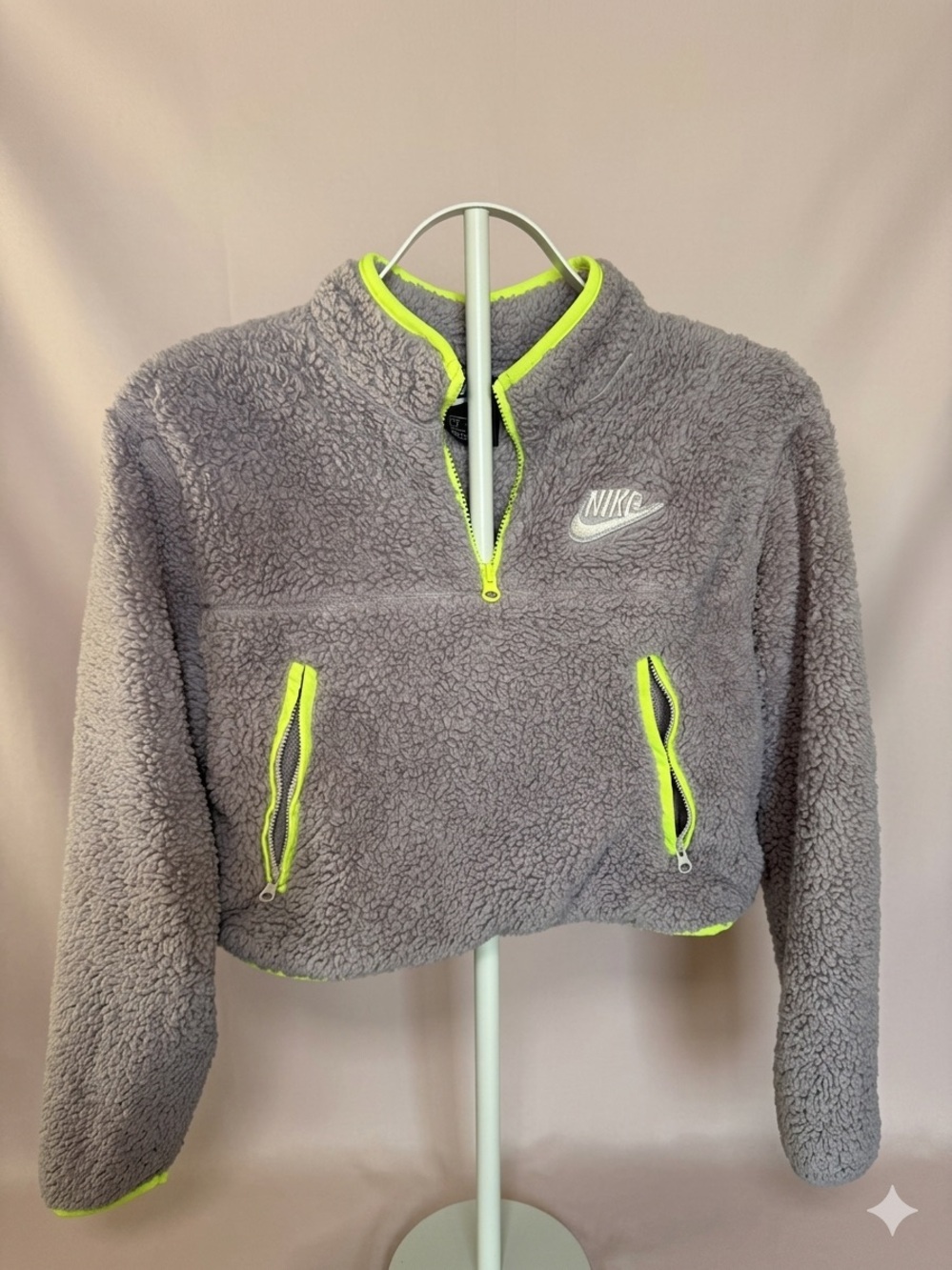 Nike Sherpa Fleece Cropped Pullover